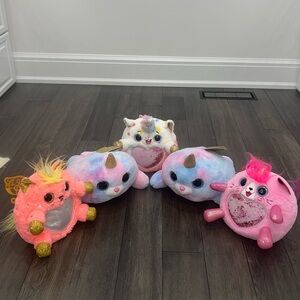 Zuru plush rainbocorns talking unicorn and fairies bundle